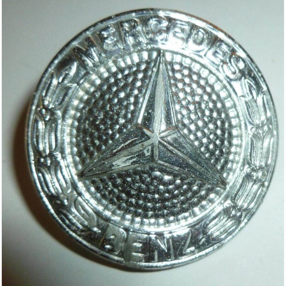 Mercedes‎ W123 Radiator Grill Badge Emblem 300D 300CD 300TD 300SD Excellent